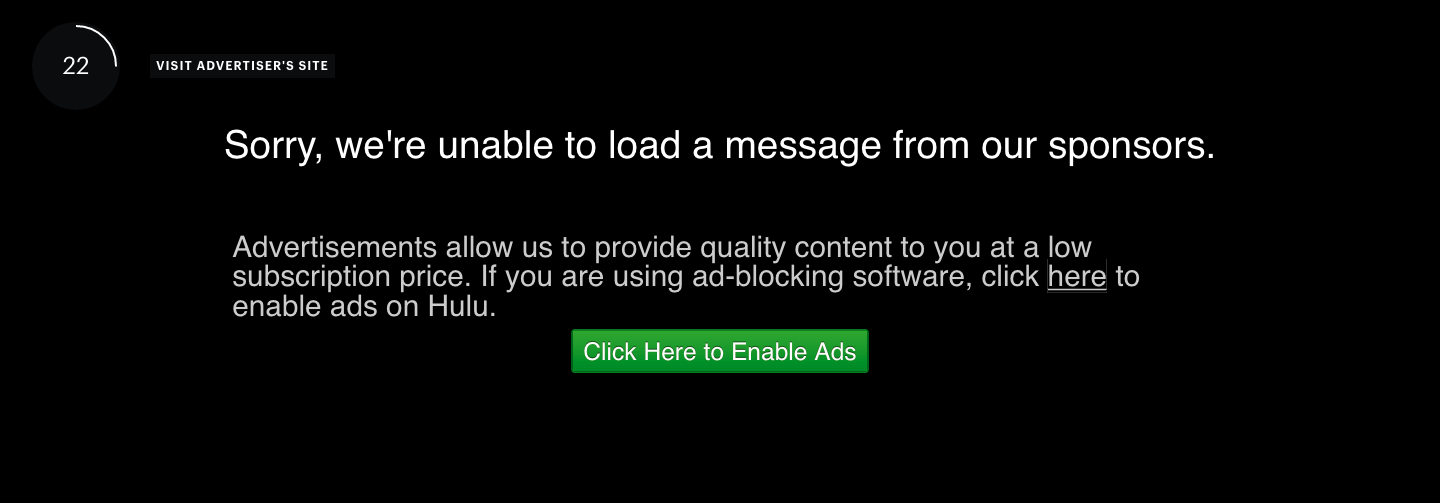 Hulu Message