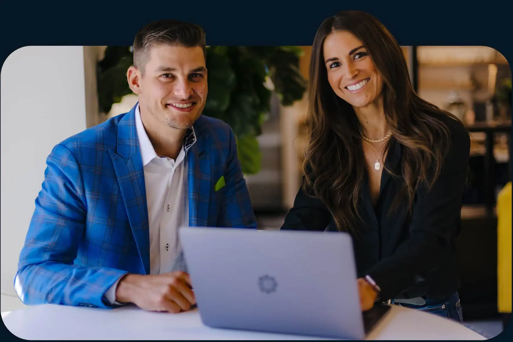Our CEO & COO Chris and Shea